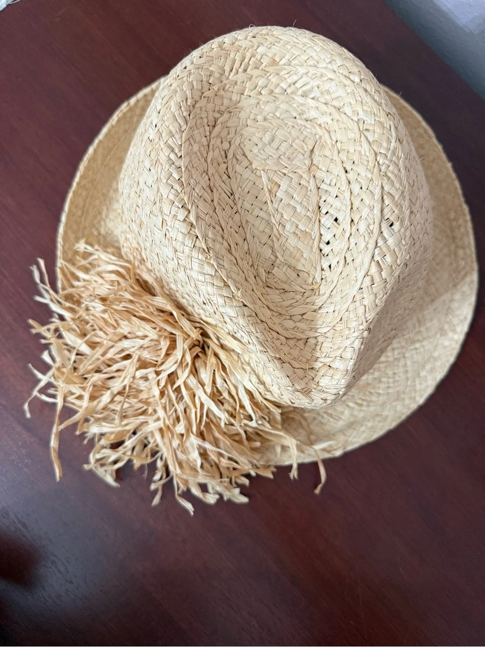 Women’s Straw Raffia Sun Hat - Natural